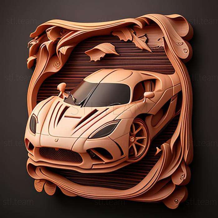 3D model Koenigsegg Agera (STL)